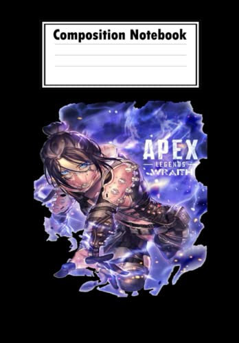 Composition Notebook: ᴀᴘᴇx ʟᴇɢᴇɴᴅꜱ, Journal 6 x 9, 100 Page Blank Lined Paperback Journal/Notebook