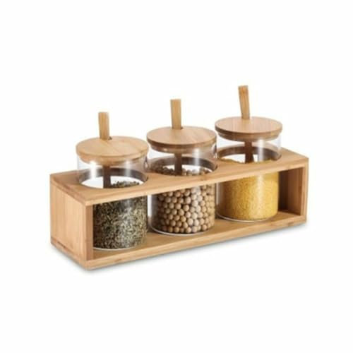DKD Home Decor Set mit 3 Dosen, Standard