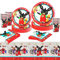 Amycute Stoviglie per Feste di Compleanno, Set Compleanno Bambina, Piatti Carta Bicchieri Tovaglioli Tovaglie per Decorazioni Festa Bambino