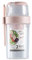 Tasse à Salade Fraîche avec Fourchette et Support pour Vinaigrette, 19 Oz/25,7 Oz Keep Fit Salade Repas Shaker Tasse, Portable Fruits Légumes Salade Tasses Conteneur pour Travail Voyage(Rose 760ml)