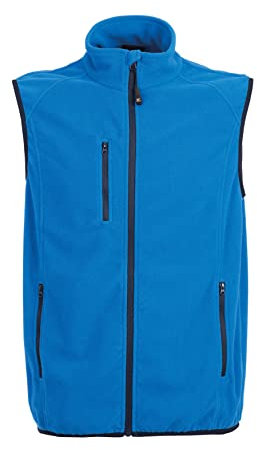 CHEMAGLIETTE! Felpa Pile Smanicata Uomo - Felpe da Lavoro Collo Alto Micropile Poliestere, Maglia Tuta Felpata Invernale Maglie Senza Maniche Tinta Unita, Modello Pra