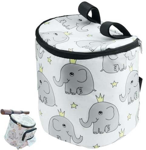 Dhqkqg Fahrradtasche Kinder,Fahrradkorb Kinder,Lenkertasche Fahrrad Kinder,Lenkertasche Kinder,Fahrradkorb Kinder Vorne,Fahrrad Lenkertaschen für Laufrad Dreirad Scooter
