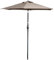 Urban Living Sunnydays Sonnenschirm, Villa, Grün, Durchmesser 200 cm, neigbar, Taupe, taupe, Normal