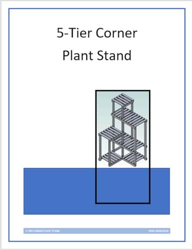 5-Tier Corner Plant Stand