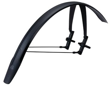 BBB Cycling DiscGuard Hintere Schutzblech | Schmutzfänger für Mountainbike mit Scheibenbremsen | Vollständig einstellbar in Winkel, Höhe und Länge | Werkzeugloses Montagesystem | BFD-65R