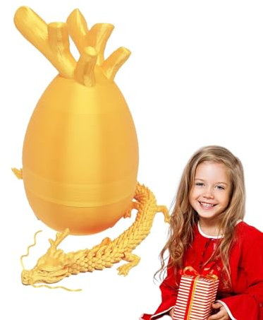 Chaies Drachen-Ostereier, Drachen-Ei | Kreatives Osterhasen-Ei -Drache im Ei,Flexibles Zappelspielzeug, gefüllte Ostereier, Ostereier mit Spielzeug im Inneren für Kinder zu n