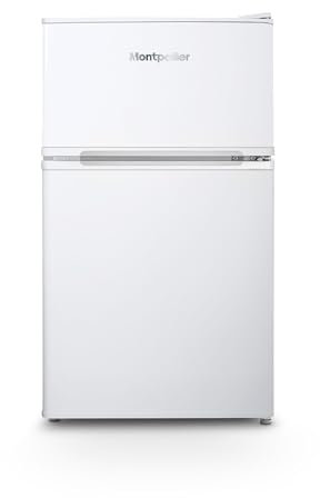 Montpellier MS2035EW 47cm Undercounter Fridge Freezer - White