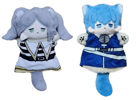 Xinchangda Frieren: Beyond Journey's End Kissenfigur, Anime-Charakter Frieren/Himmel, weiches Kissen, gefülltes Kissen, Spiel, Anime-Figur, 25 cm