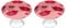 Tilivyx Door Knobs Decorative Lips Pattern Drawer Handles Cabinet Pull Handles for Cupboard Wardrobes Bedside Table Bookcase 2 PCS