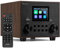 Audizio Vieste - Radio Dab+/FM con Bluetooth, subwoofer Integrado, Despertador Dual, USB, Temporizador, 20 presintonías, Altavoz estéreo, Acabado Madera y Negro
