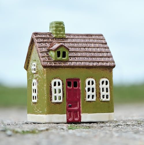 IB Laursen Haus f/Teelicht My Home Town Dachfenster rote Tür