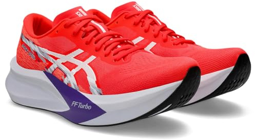 ASICS Herren Magic Speed 4 Sneaker, Flash Red White, 47 EU