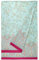Bassetti Indian Roses Foulard aus 100% Baumwolle in der Farbe Perla G1, Maße: 180x270 cm - 9330038 Türkis T1, Maße: 180x270 cm - 9332291