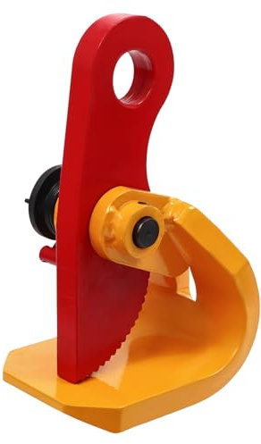 Morsetto di sollevamento per piastre 1,5T – Morsetto verticale in lamiera, dimensioni apertura ganasce: 0 – 50 mm per sollevamento orizzontale