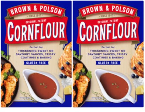 Brown & Polson - Original Patent Cornflour - 250g (2 Pack)