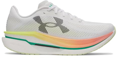 Under Armour Velociti Pro 2 Laufschuhe Wettkampfschuh Unisex weiß - White/fade Green/Black 42