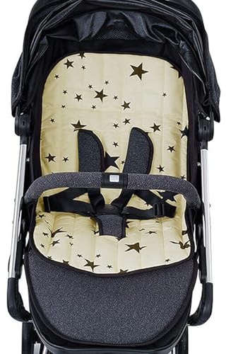 Coussin Matelassé Confort pour Siège Poussette Bébé Tapis de Protection | Tapis matelassé absorbant les chocs pour bébé Pour La Vie Quotidienne, Les Voyages, Les Sorties Extérieu