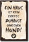 Homeyourself Holzschild Dekoschild EIN Haus ist kein echtes Zuhause ohne Hund mit Spruch 20x30cm Shabby Chic Vintage Wandschild Türschild Holzbild Holztafel Bild