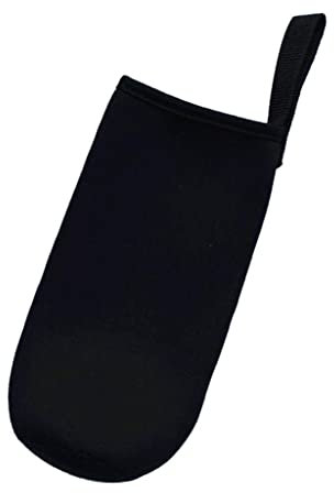 Sharplace Isolierender Neopren - für Trinkflasche Sport Glasflasche Wasser-Flasche, Schwarz