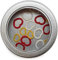 Tulip AC-018E Stitch Markers, Kunststoff, Yellow, White, Brown, M/M/L