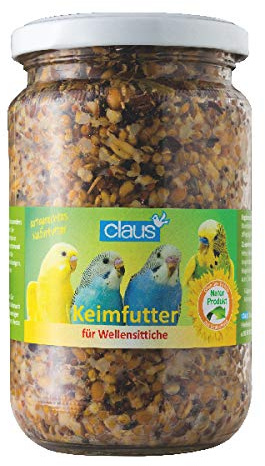 Claus Keimfutter für Wellensittiche 370ml - Vorgekeimte Sämereien ohne Konservierungsstoffe