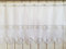Arinosa Scheibengardine Landhaus Weiß Häkelbordüre 30 cm 45 cm oder 60 cm Hoch ab 1 Meter, Höhe:45