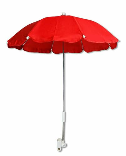 Vetrineinrete® Ombrellino per passeggino parasole ombrello Ø70 cm per carrozzina protezione dai raggi solari uv accessori per carrozzino P78