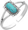 CENWA Twilight inspirierter Schmuck, Türkis, Manschettenarmband, silberfarben, Vampir-Fan, Mädchen, Bella Edward, Vampirgeschenk, Einstellbar, Metall