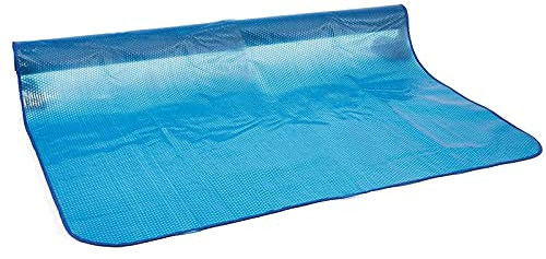 JLXJ Rectangle Solar Pool Cover, Thermal Floating Spa Blanket Hot Tub Tarpaulin, 1m/2m/3m/4m/5m Wide, Waterproof Heavy Duty Bubble Fabric (Size : 4m x 4m(13ft×13ft))