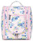 Narwey Klein Kulturbeutel Damen & Kulturbeutel Herren - Kinder Kulturtasche Zum Aufhängen & Männer Kosmetiktasche - Waschtasche für Frauen & Mädchen (Pinke Blume (Klein))