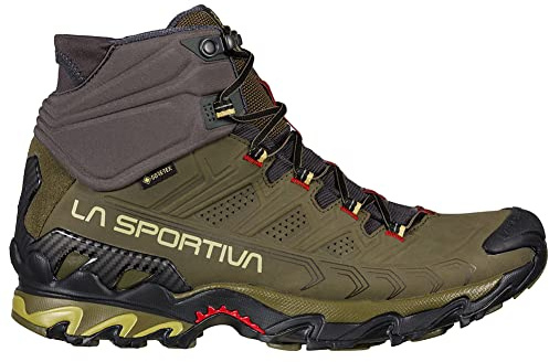 La Sportiva Men's Python Purple/Lime PunchClimbing Shoes, Ivy/Tango, 7.5 UK/Wide