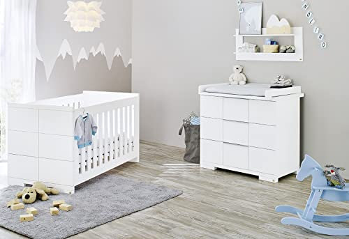 Pinolino Babyzimmer, weiß, breit