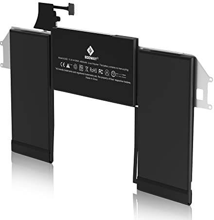 E EGOWAY A1965 Laptop Akku kompatibel für MacBook Air 13 A1932 A2179 2018 2019 2020 Version (11.4V 55Wh/4800mAh)