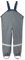 Playshoes Matschhose Regenlatzhose Ungefüttert Unisex Kinder Wind- und wasserdichte Regenhose Regenbekleidung, dunkelgrau, 74