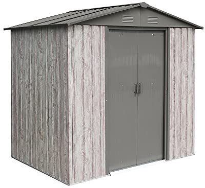 Capannone per attrezzi in metallo Helsinki 1,3 x 1,9 m Store Boss grigio