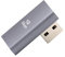 NFHK 10Gbps USB3.0 Male to Female Extension Power Data Video Adapter Low Profile 90 Degree Right Angled Type