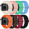 chinbersky 8 Stück Elastisches Nylon Loop Armband Kompatibel mit Apple Watch Armband 40mm 41mm 38mm,Stoff Verstellbares Dehnbare Sport Ersatzarmband für iWatch Ultra Series 10/9/8/7/6/5/4/3/2/1/SE