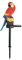 Outdoor Park LED Landschaft Licht Sonne Harz Papagei Bodenlicht Sonne Garten Dekorative Lichter Yard Patio Weg Dekoration, Warm Weiß-Rot