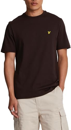Lyle & Scott Mens Plain T-Shirt (XXL) (Sediment)