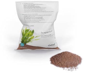 OASE 88043 ScaperLine Soil Aquarium Soil, Bodengrund für Pflanzen, 3 L, braun, 1,5 mm - 3 mm Körnung