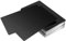 CHEUKYIU 150 Stück 0.21mm Metall Visitenkarten Rohlinge Schwarz Lasergravierte Visitenkarte Aluminium Rohlinge zum Gravieren für Haus Büro Kunden DIY Geschenk Karten，86x54 mm, 3,4x2,13 Zoll