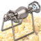 WTTTTW Mini máquina de Palomitas de maíz de 100 ml, máquina de Palomitas de maíz Manual de Acero Inoxidable Vintage, Amplificador de pellets, Olla a presión para reuniones Familiares