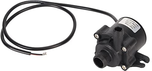 OUKENS Ice Machine Water Pump, 5W Brushless Large Flow Low Running Noise Water Circulation Pump for Dishwashers Beverage Coffee Tea Machines,Ice Maker Machine Water Pump(DC12V)
