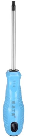 QUARKZMAN Magnetica Torx Cacciaviti T30 (5,49mm) Stella Punta Dado Azionamento 6-Punto Sicurezza Riparazione Strumento con Foro Cavo per Elettronica Riparazione Casa Miglioramento
