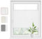 WOLTU Plissee Klemmfix ohne Bohren 75x120cm (BxH) Weiß Faltrollo Plisseerollo mit Klemmträger Lichtdurchlässig, Jalousie Sichtschutz und Sonnenschutz Easyfix Rollo für Fenster & Tür