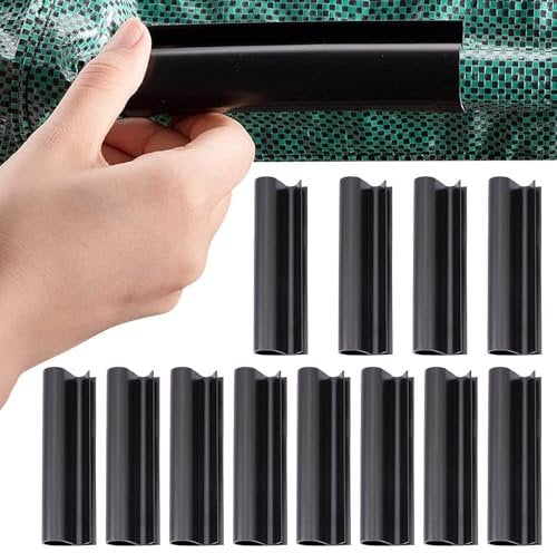 Winter Pool Covers Clips - Windproof Pool Winter Cover Clips, Pool Covers Clips | Windproof Pool Covers Fasteners, Weatherproof Tough Protective For Winter Swimming Pools With Metal Railings