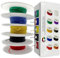 BlueMW 16AWG Fili Elettrici, 1.27mm² Obina di Filo in Rame Stagnato in Silicone Elettrico 5 Colori Kit per RC Modello, Lampade, Elettrodomestici