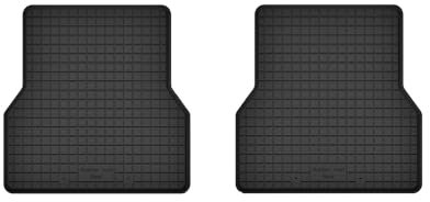 Wielganizator Gummimatten hinten passend für Renault Megane I (1995-2002) Cabrio, Coupé | 2-teiliges Set | bessere Passform als universell | Schwarz