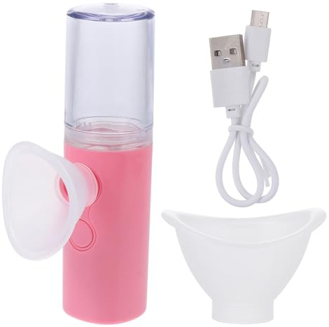 WOFASHPURET 1 Satz Praktischer Feuchtigkeitssprüher für USB Aufladbar Effektive Befeuchtung gegen Augenringe und Trockene Haut für Berufstätige Design