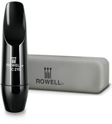 ROWELL Classic Tenor Saxophone Mouthpiece Professional Sax Mouthpiece Rich & Warm Tone Concert Band Mouthpiece for Students & Pros Ideal for Classical Music, Wind Orchestra, Chamber Music